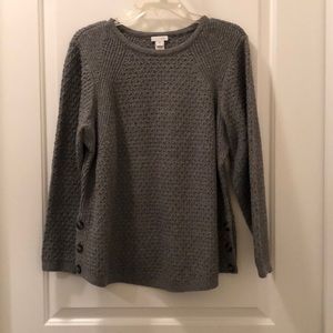 J. Jill Gray Sweater.